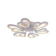LED похот на дистанционно управление на Blossom, 72W, 6 венчелистчета, студ/гореща/неутрална светлина, нестабилна, бяла