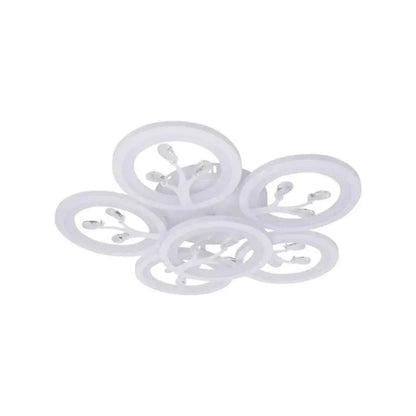 LED полилей с Daisy Remote Control, 6 артикула, 72W, студена/гореща/неутрална светлина, нестабилна, бяла с кристал