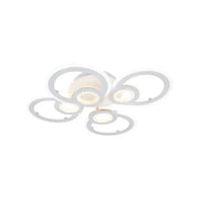 LED полилей с дистанционно управление на Kade 72W, 4 кръга, студ/гореща/неутрална светлина, нестабилен, бял