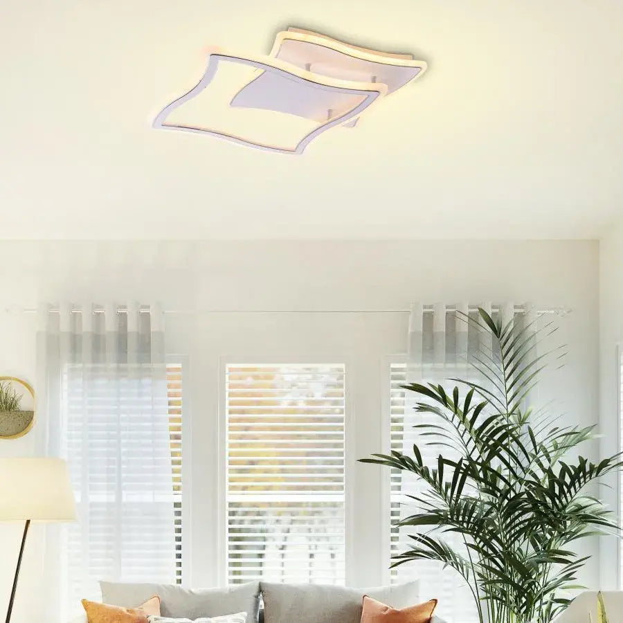 Pandora 90W LED LED LED LED LED, 2 квадрата, студ/гореща/неутрална светлина, лъч, бял