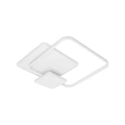 LED полилей с Anemona 75W дистанционно управление, 3 квадрата, студ/гореща/неутрална светлина, нестабилна, бяла
