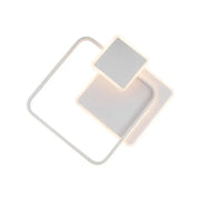 LED полилей с Anemona 75W дистанционно управление, 3 квадрата, студ/гореща/неутрална светлина, нестабилна, бяла