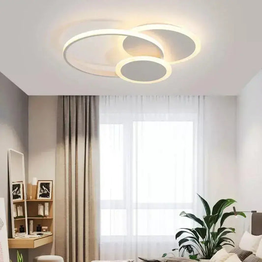 LED полилей със Силвия дистанционно управление с 3 кръга 58W студено/горещо/бяло неутрално бяло