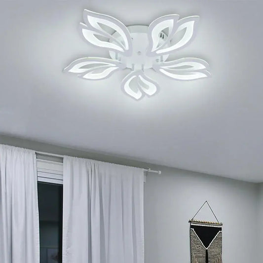 LED похот на дистанционно управление Лили 5 елемента студено/горещо/неутрално 66W бяло бяло