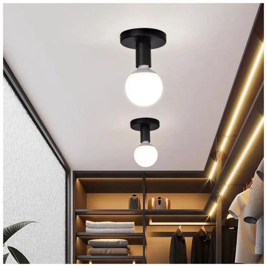 MODERNIST Полилей Mono 1x E27, черен, модерен дизайн Lustre Industrial Заглавие по подразбиране Alessandro Design