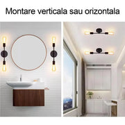 Sindi Chandelier, 2 x e27, метал, черен