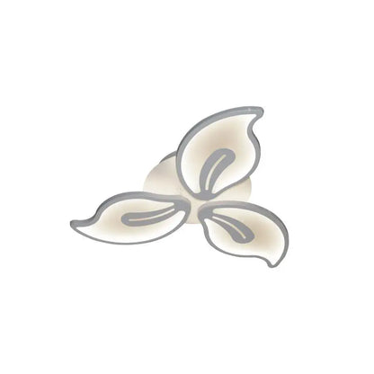 LED похот на Jasmine 44W дистанционно управление, 3 венчелистчета, студена/гореща/неутрална светлина, нестабилна, бяла