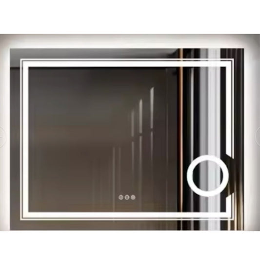 Огледало LED правоъгълна 80x60cm Magia essenza Touch Dimable Defrition System