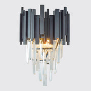 Нанесете Crystal Blois Piccolo Chandelier, 2xe14, черен