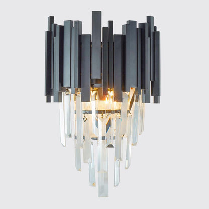 Нанесете Crystal Blois Piccolo Chandelier, 2xe14, черен