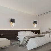 Нанесете Crystal Blois Piccolo Chandelier, 2xe14, черен