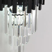 Нанесете Crystal Blois Piccolo Chandelier, 2xe14, черен