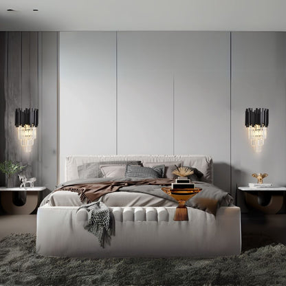 Нанесете Crystal Blois Piccolo Chandelier, 2xe14, черен