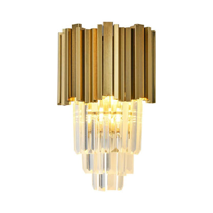 Нанесете Crystal Blois Piccolum Chandelier, 2xe14, златист