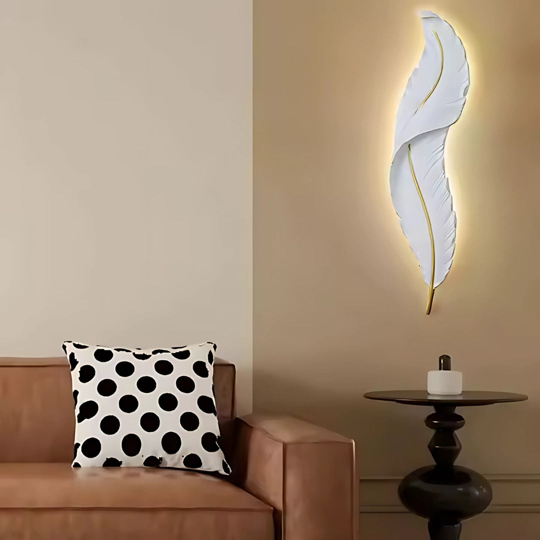 Нанесете LED пена 65 см бяло злато