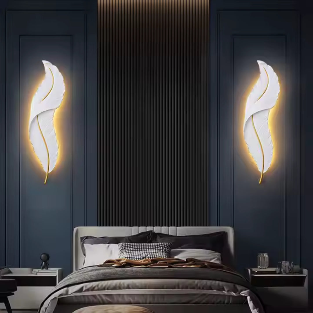 Нанесете LED пена 65 см бяло злато