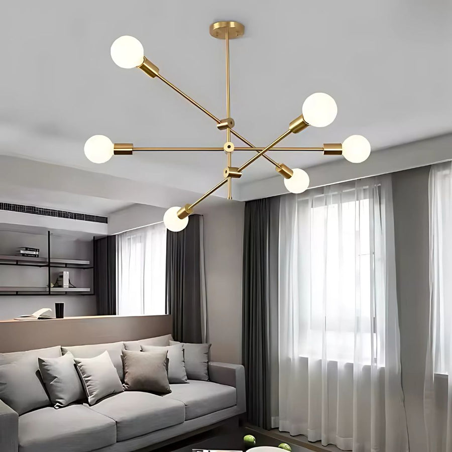 Lusta Dariya 6x E27, метал, злато