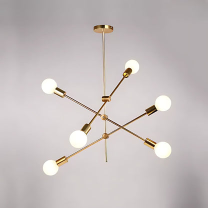 Lusta Dariya 6x E27, метал, злато