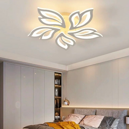 LED похот на дистанционно управление Лили 5 елемента студено/горещо/неутрално 66W бяло бяло
