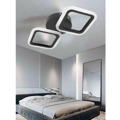 LED LED Pulsaris, 22W, акрил, черен, 4000k, IP.20