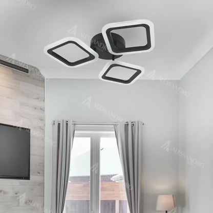 LED LED Pulsaris, 32W, акрил, черен, 4000k, IP.20