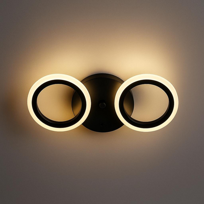 LED LED MARA, 19W, 2 кръга, неутрална светлина, черно