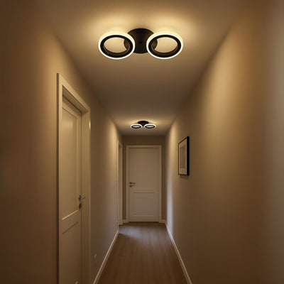 LED LED MARA, 19W, 2 кръга, неутрална светлина, черно