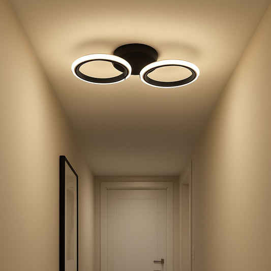 Похот LED MARA 19W, 2 кръга, студена/гореща/неутрална светлина, черно