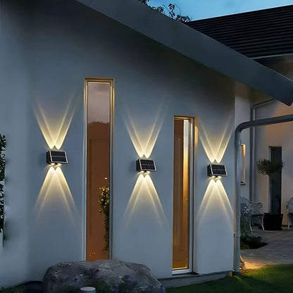 Нанесете LED външен LED Solaris, 4 източника на светлина, топла, черна светлина
