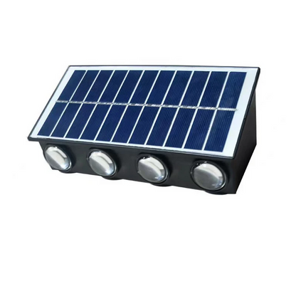 Нанесете LED външен LED Solaris, 8 източника на светлина, топла, черна светлина