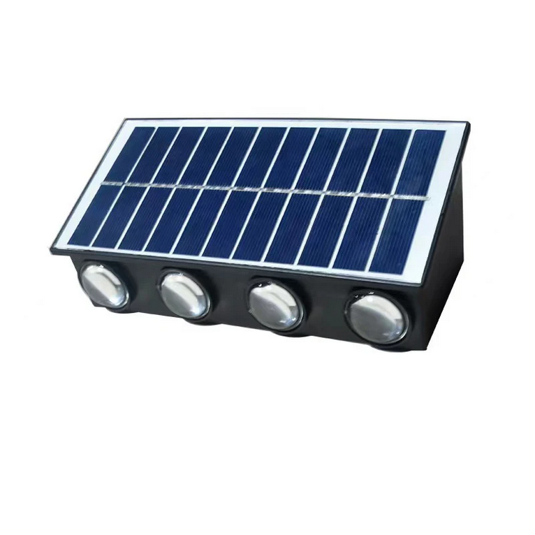 Нанесете LED външен LED Solaris, 8 източника на светлина, топла, черна светлина