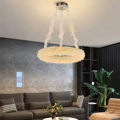 Chandilier Crystal Hohenzollern Magno, 33W, гореща/студена/неутрална светлина, диаметър 66 см, злато, регулируема височина