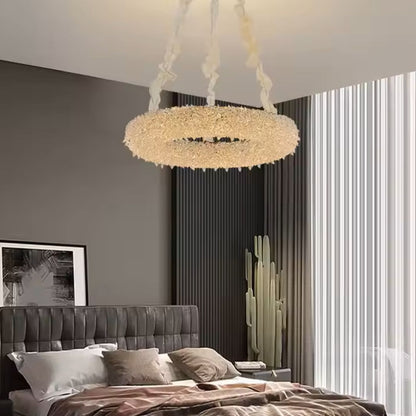 Chandilier Crystal Hohenzollern Magno, 33W, гореща/студена/неутрална светлина, диаметър 66 см, злато, регулируема височина