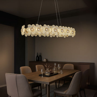 CRISTAL CHANDELIER CADENZA ALLEGRO, 20X E14, регулируема височина, злато