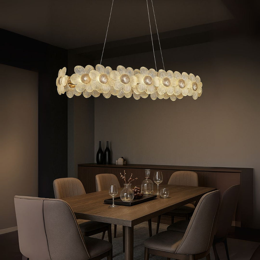 CRISTAL CHANDELIER CADENZA ALLEGRO, 20X E14, регулируема височина, злато