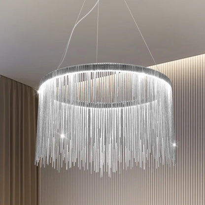 LED похот, окачена с дистанционното управление на Magnus Illumina, 32W, студена/гореща/неутрална светлина, нестабилна, лъскава хром