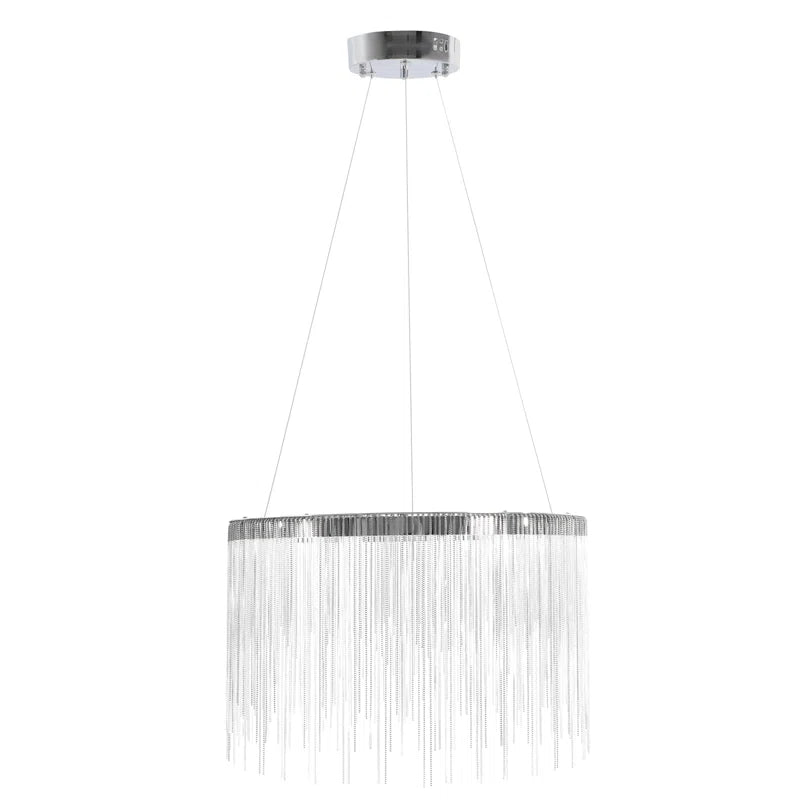 LED похот, окачена с дистанционното управление на Magnus Illumina, 32W, студена/гореща/неутрална светлина, нестабилна, лъскава хром