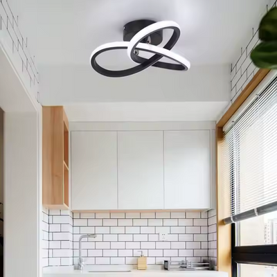 LED LED VERTEX Infinitum 26W, студена/гореща/неутрална светлина, черна