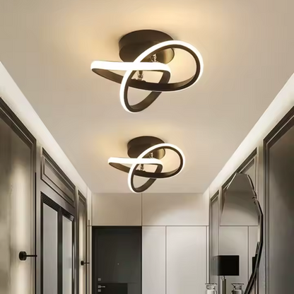 LED LED VERTEX Infinitum 26W, студена/гореща/неутрална светлина, черна
