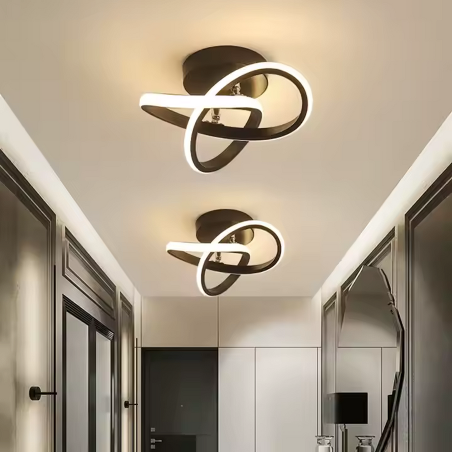 LED LED VERTEX Infinitum 26W, студена/гореща/неутрална светлина, черна