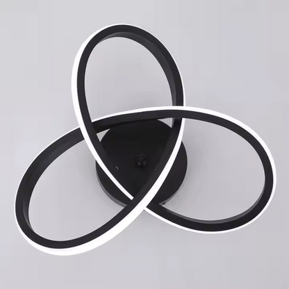 LED LED VERTEX Infinitum 26W, студена/гореща/неутрална светлина, черна