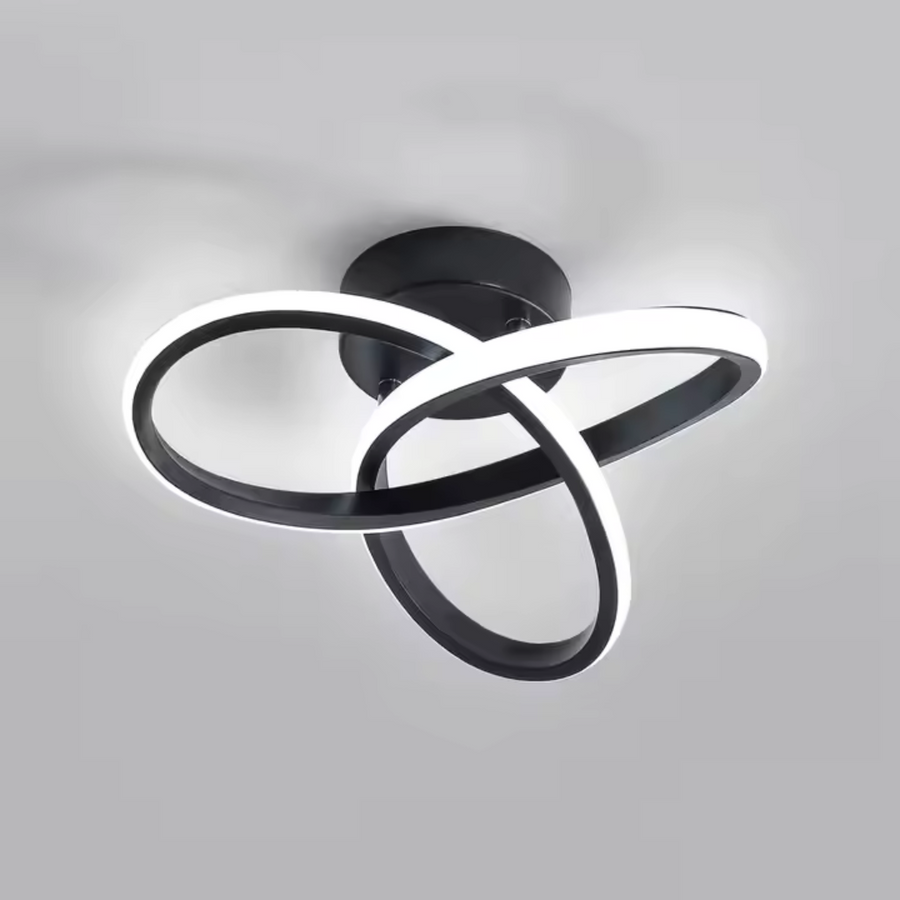 LED LED VERTEX Infinitum 26W, студена/гореща/неутрална светлина, черна