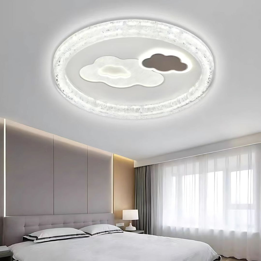 LED LED Skyform Starry, 64W, студена/гореща/неутрална светлина, черна