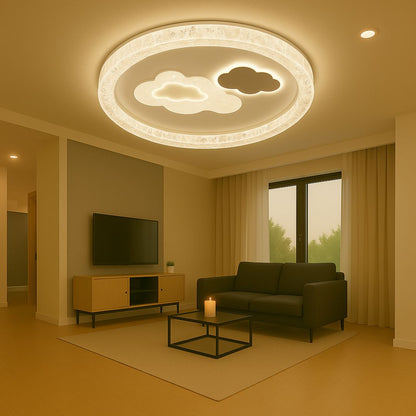 LED LED Skyform Starry, 64W, студена/гореща/неутрална светлина, черна