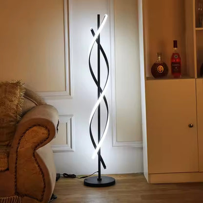 LED Upsilon, 48W, 3000K/4000K/6000K, метал и акрил, черно