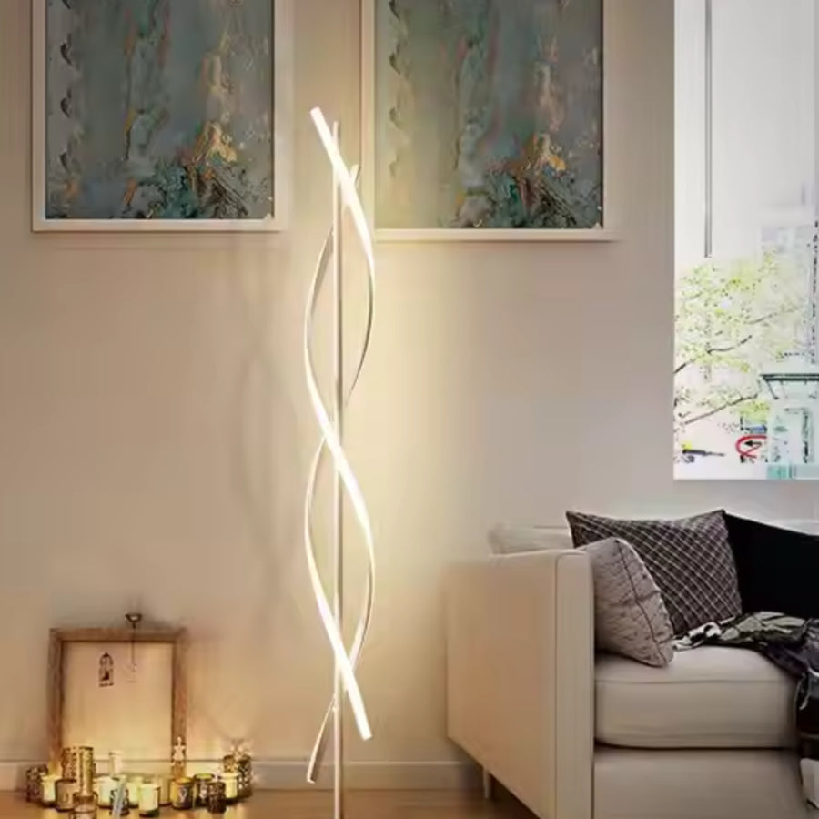LED LED Upsilon, 48W, 3000K/4000K/6000K, метал и акрил, бял