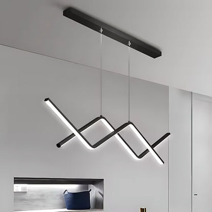 LED полилей с дистанционно управление на Нанси, 72W, студена/гореща/неутрална светлина, недобросъвестна, черна, регулируема височина