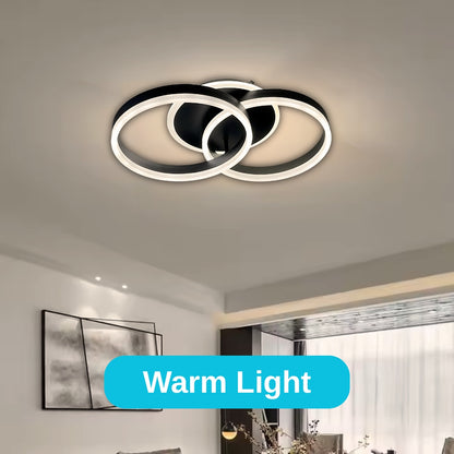 LED полилей със Stephan Remote Control, 55W, 2 кръга, студена/гореща/неутрална светлина, нестабилна, черна