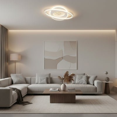 LED полилей с Volta 125W дистанционно управление, овален, студ/гореща/неутрална светлина, нестабилна, бяла