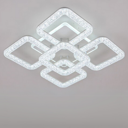 LED LED LED Astrid с дистанционно управление, 114W, подрастващ, бял